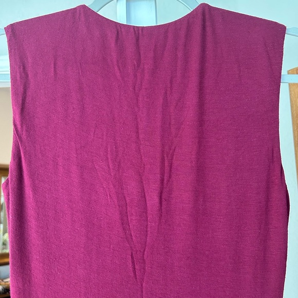 Bailey 44 (Anthropologie) Twist-Front Bodycon Dress Wine/Red - Picture 6 of 6